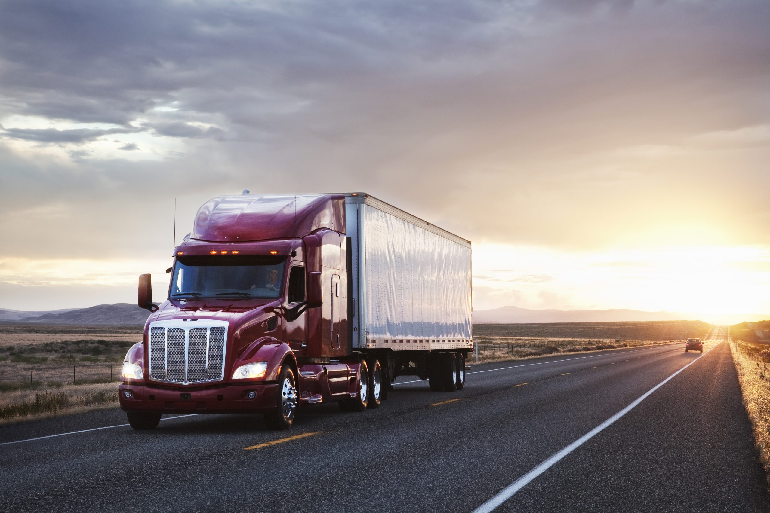 3 4 front view of a commercial truck on the road a 2025 04 03 08 02 57 utc scaled